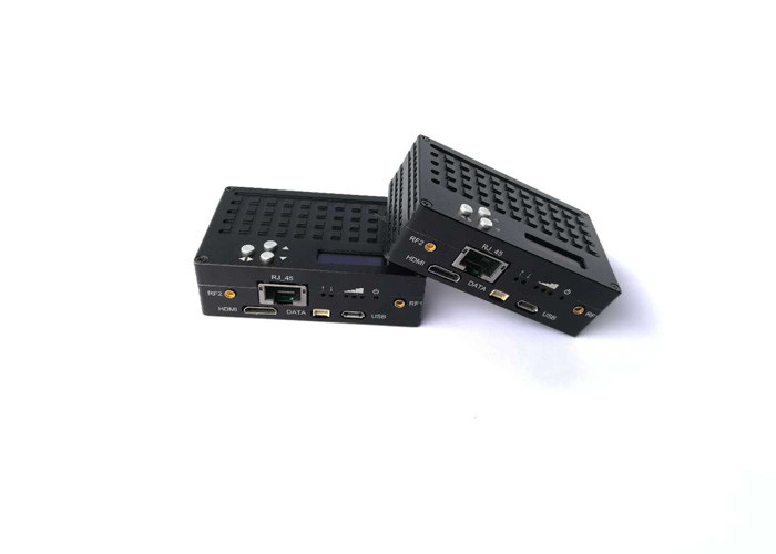 Ethernet Radio IP Link UAV Data COFDM Transceiver Dukungan 128 Bit AES Enkripsi