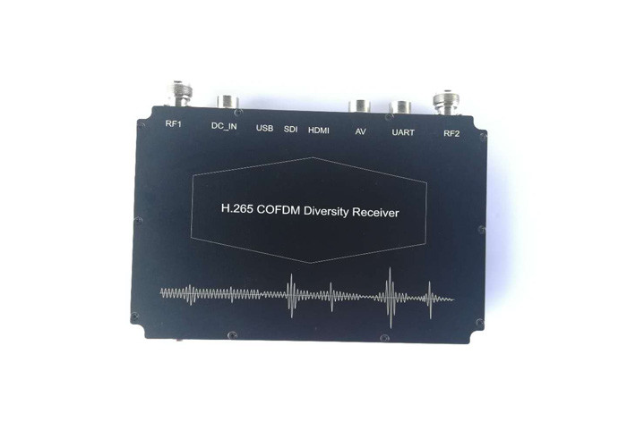 Industrial Grade Small COFDM Video Receiver Mendukung Modulasi Multi Bandwidth